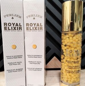 2 Perlier Royal Elixir Pearls of Youth w/Royal Jelly SEALED